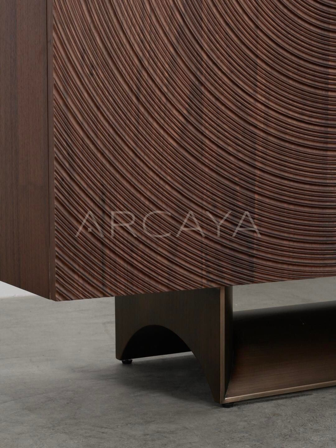 Walnut Sideboard - detail