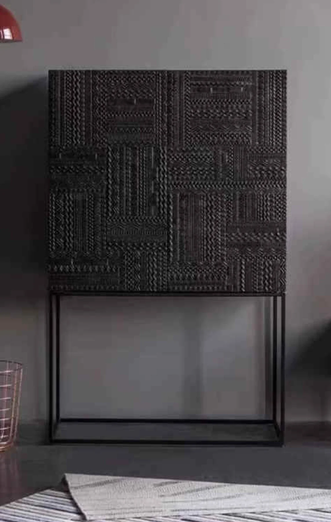 Atubi Cabinet ATKM210 in a finished interior.