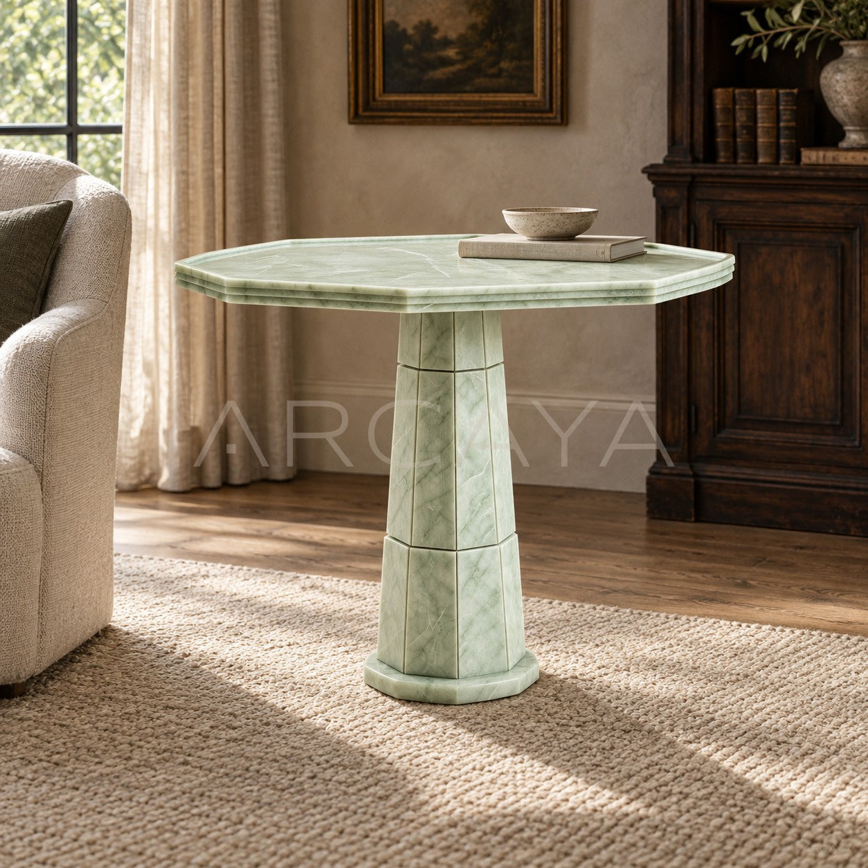 Aston Hengxu Side Table - scene