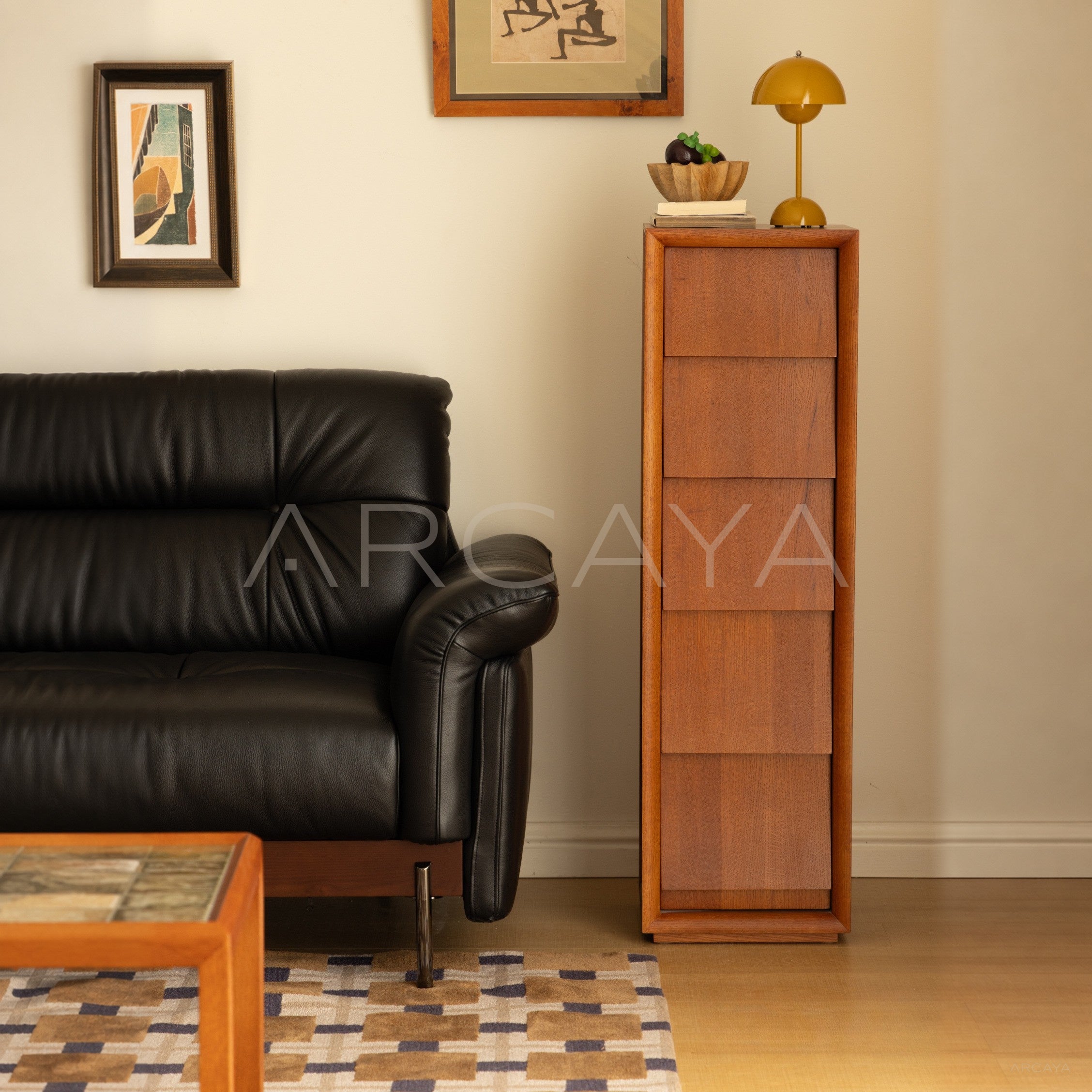 Narrow Corner Cabinet - scene