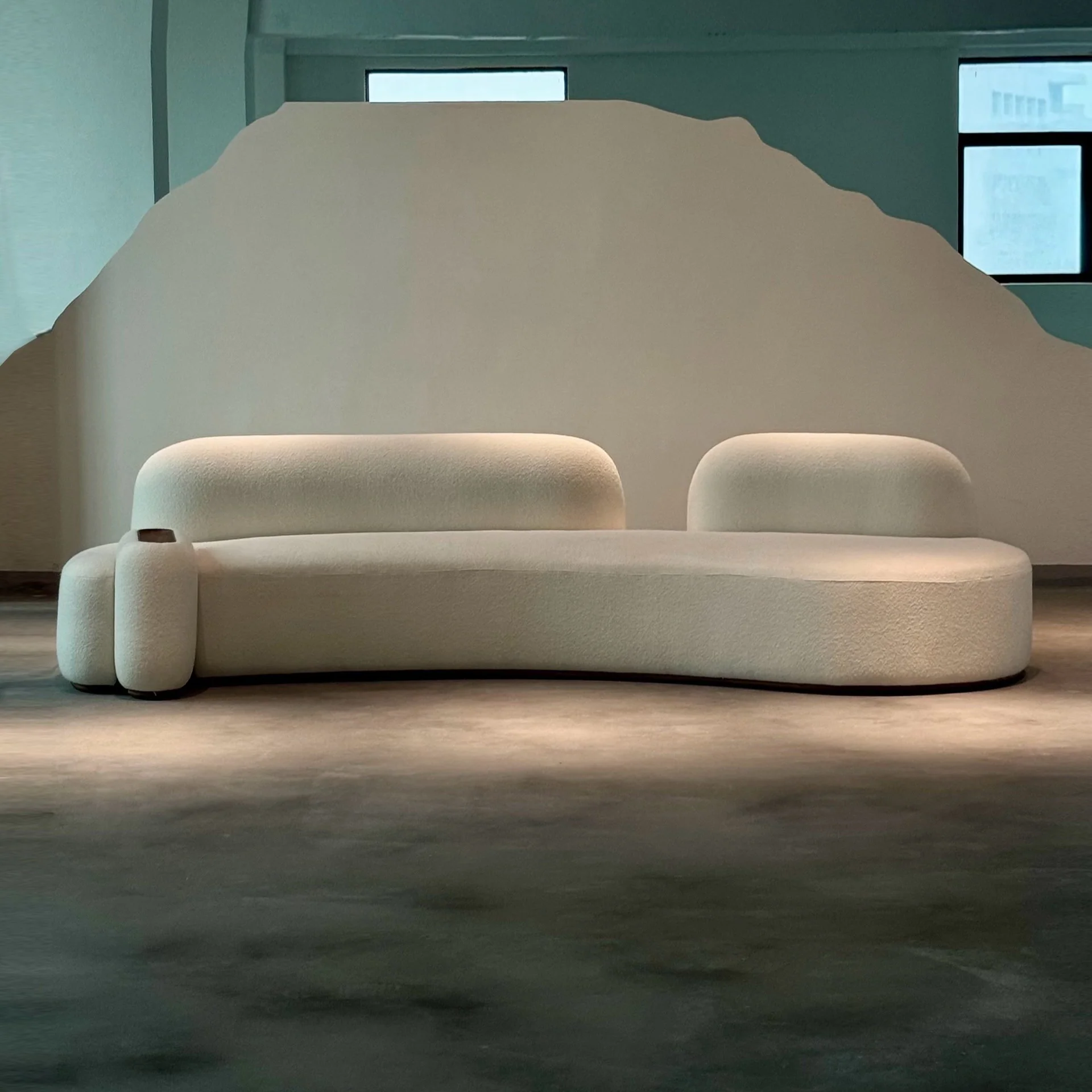 A00023 Sofa in a finished interior.