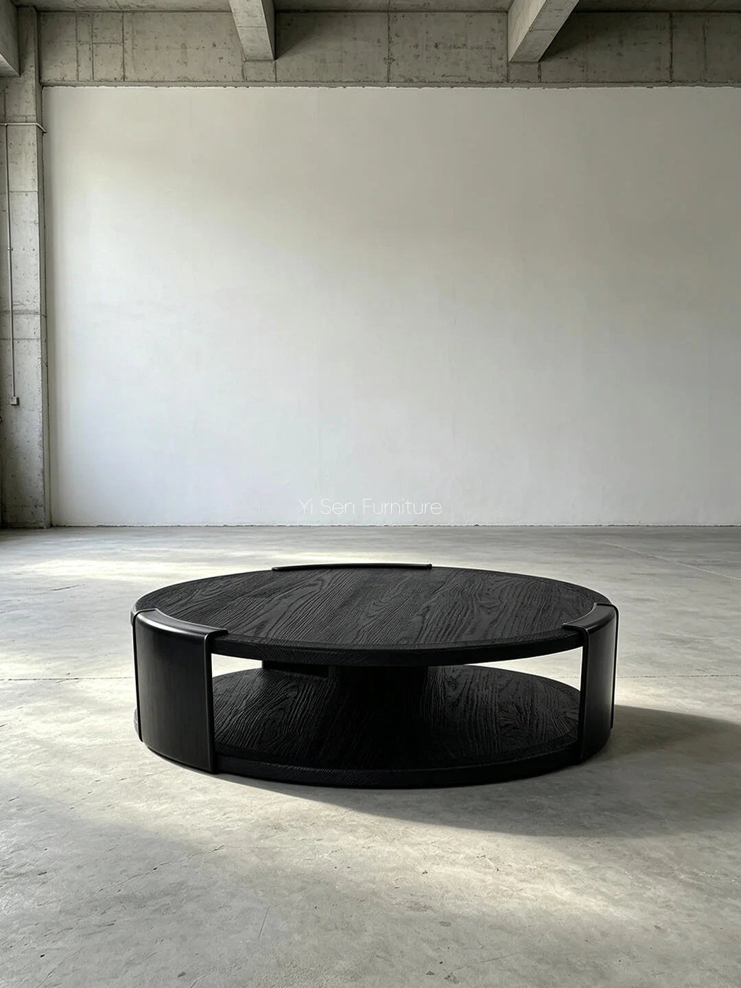 Sable Wells Coffee Table in a finished interior.