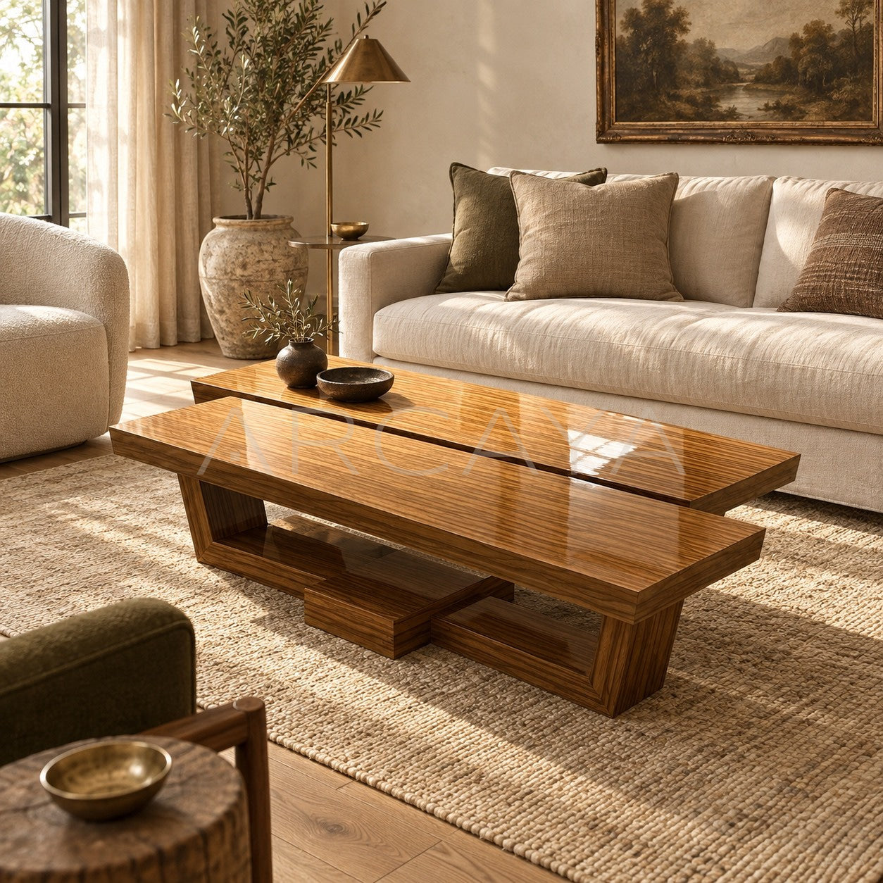 Bali Solid Wood Coffee Table