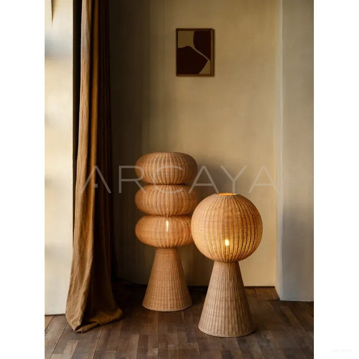 Rattan Floor Lamp New