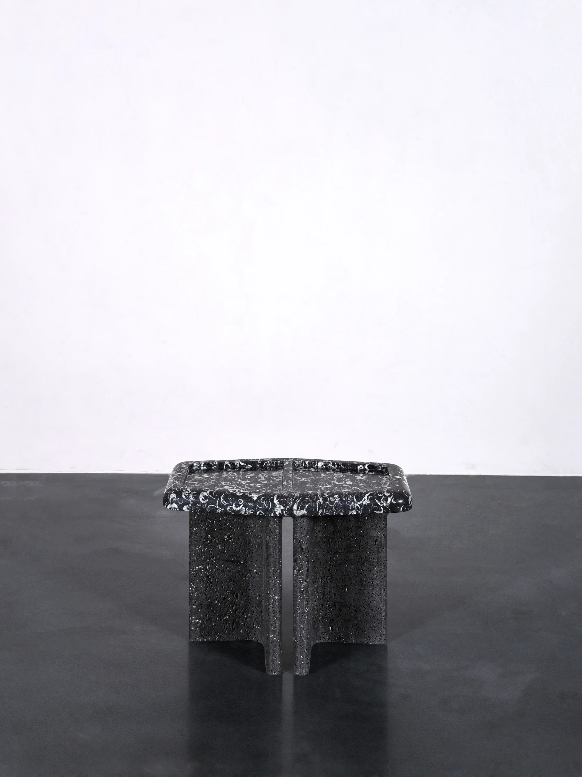 Luna Field Side Table in a finished interior.