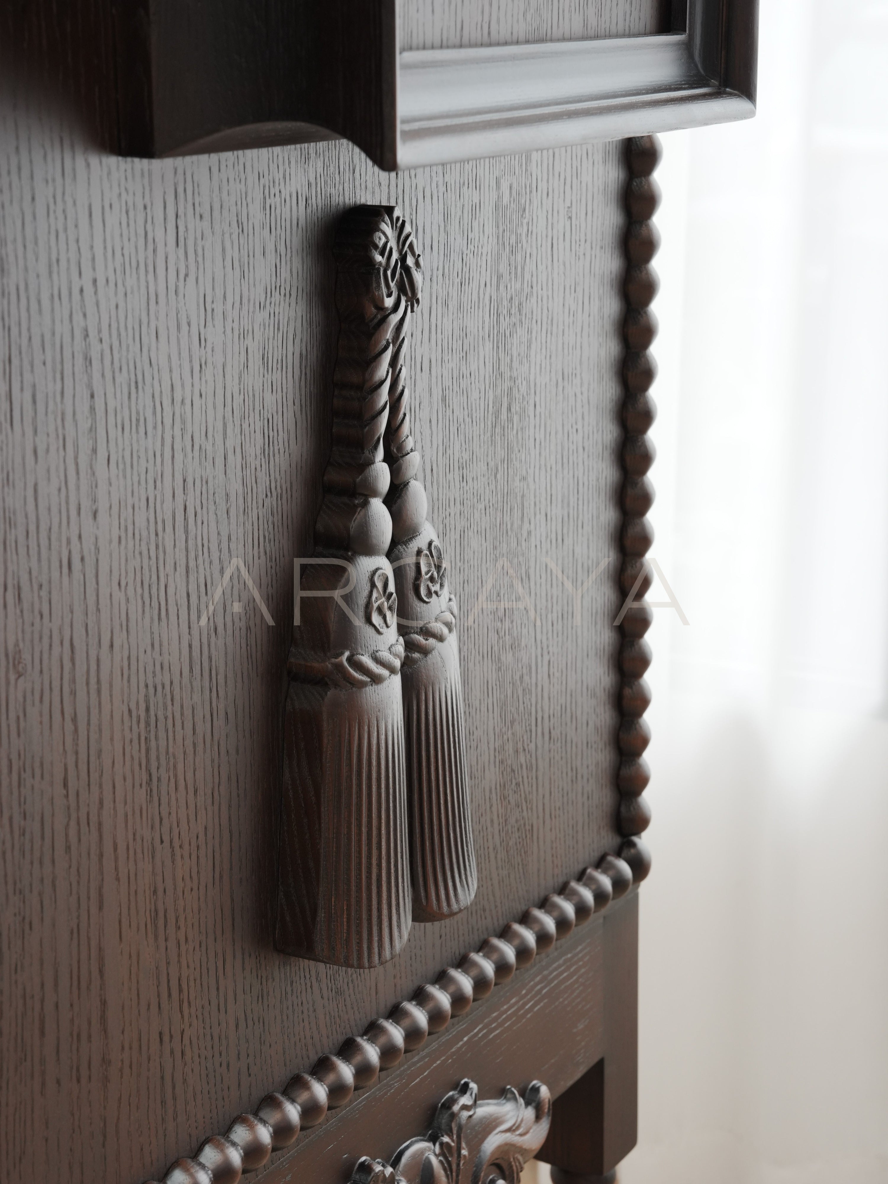 Yiduo Carved Sequence Cabinet - detail