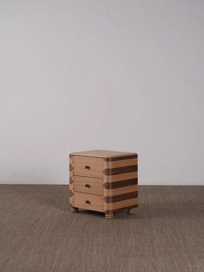 Enna Oak Nightstand - product detail 07