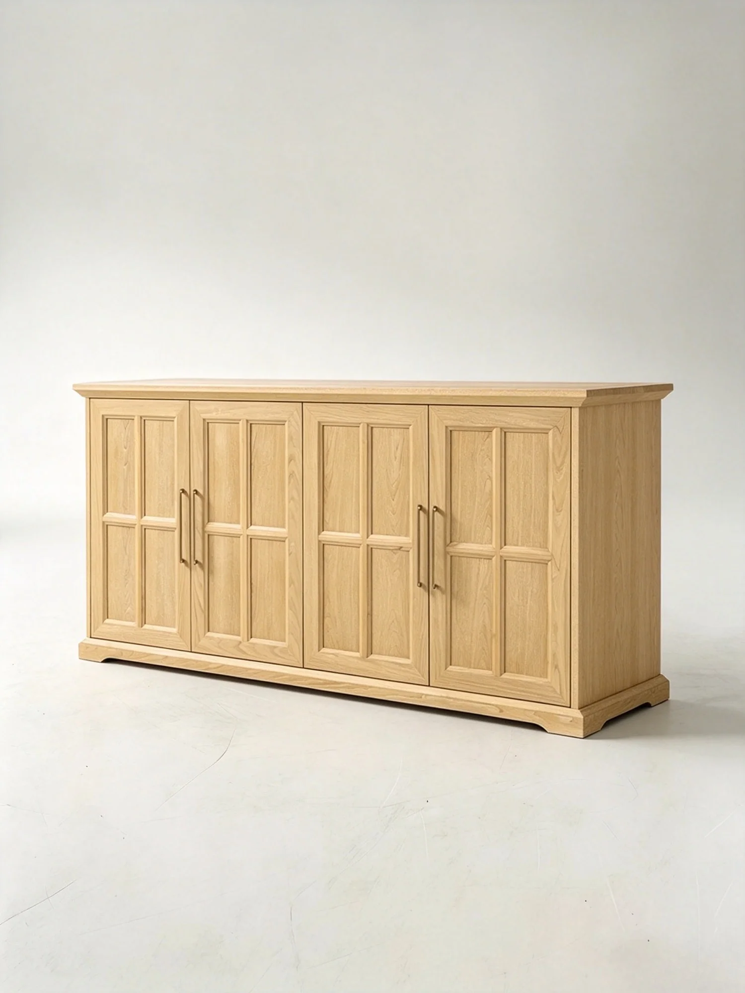 Olive Bay Sideboard in a finished interior.