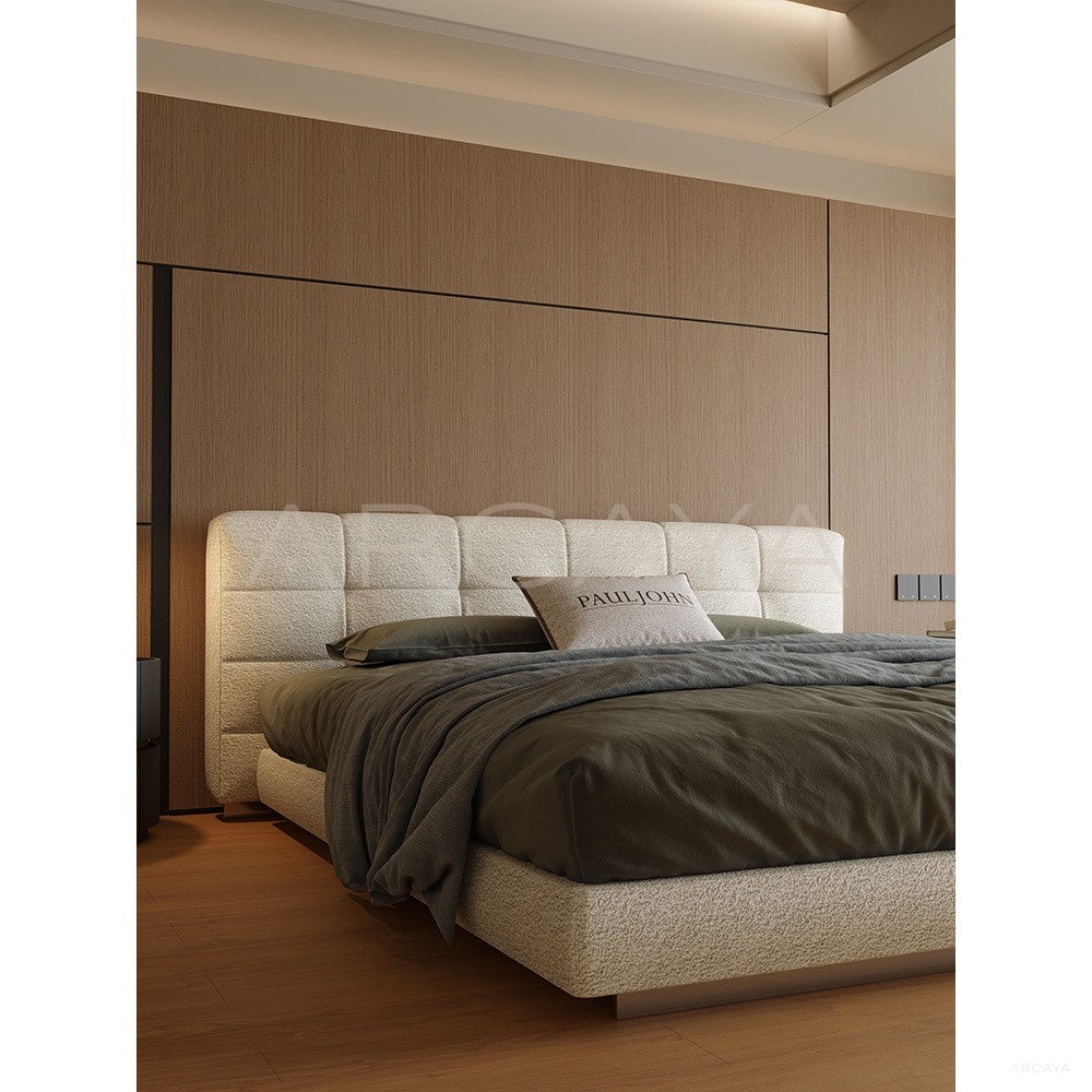 Minimalist Bedroom Bed - scene