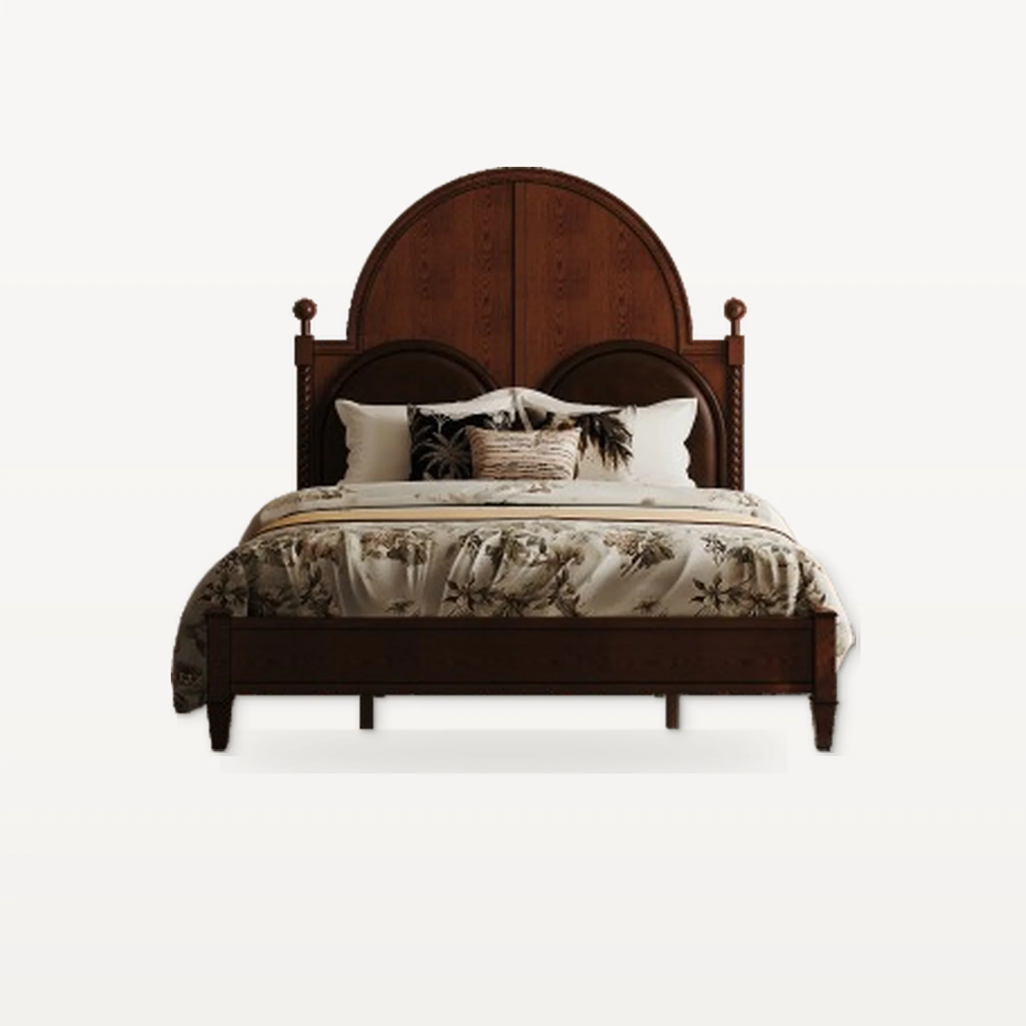 Nina Bed in a finished interior.