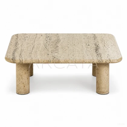 Fiera Stone Coffee Table - front view 01