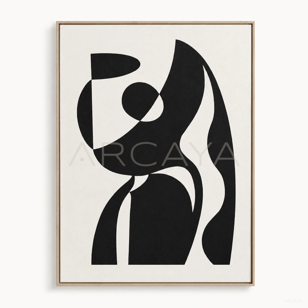 Monochrome Muse Wall Art — product view