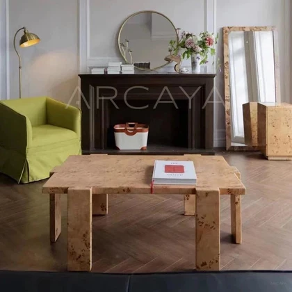 Solace Form Coffee Table - styled interior view 03