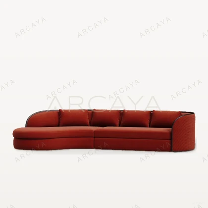 Luoyi Curved Sofa — view 06