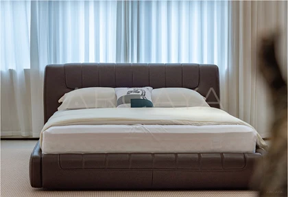 Juno Pearl Bed - front view 02