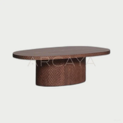 Ivory Wells Coffee Table — neutral background 01