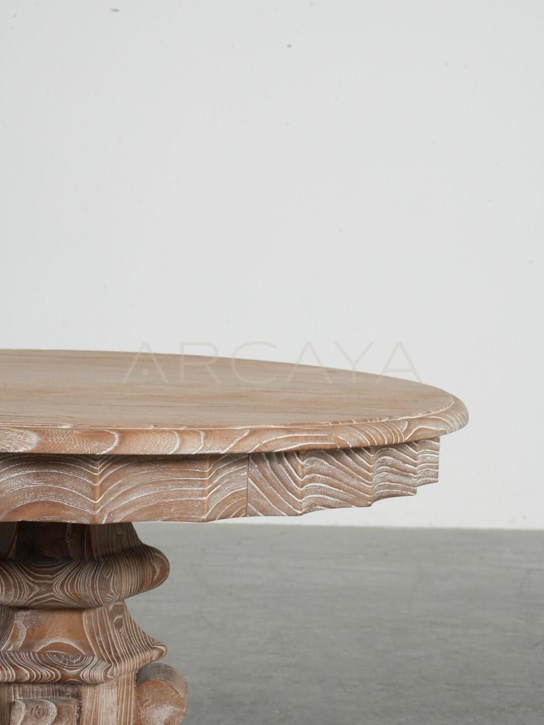 Wabi Sabi Distressed Side Table - detail