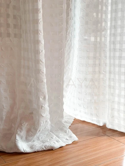 Marlow Oak Curtain Panel - styled interior view 05