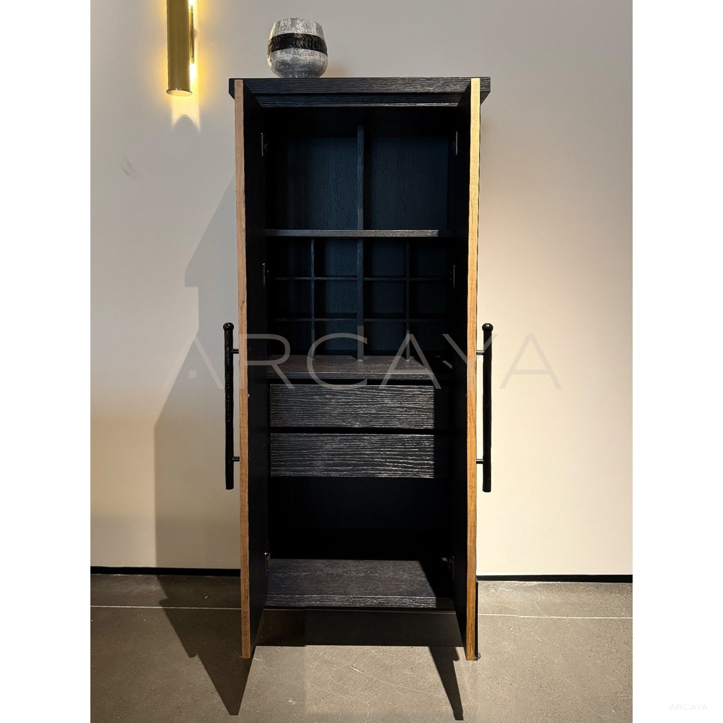 Bicolor Tall Cabinet - scene