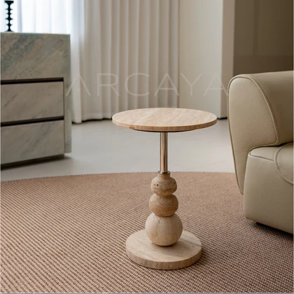 Mira Sand Coffee Table - front view 02