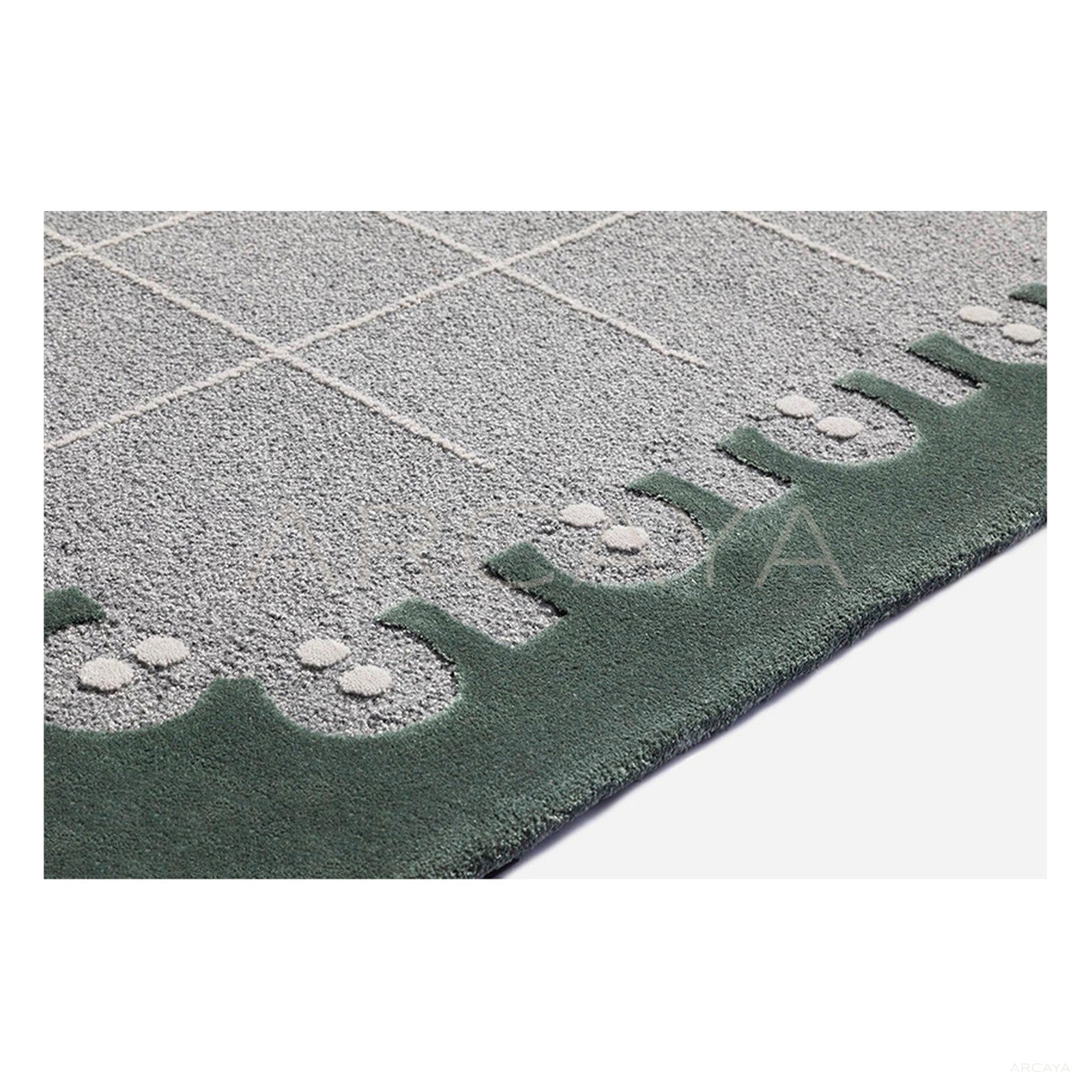 Custom Hand Tufted Rug Dsm P056 C04 - detail