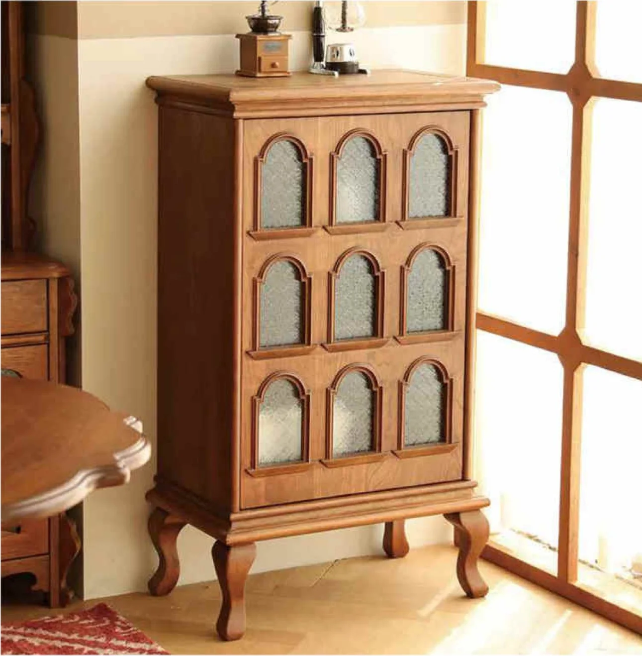 Atubi Cabinet ATKZSG001 in a finished interior.