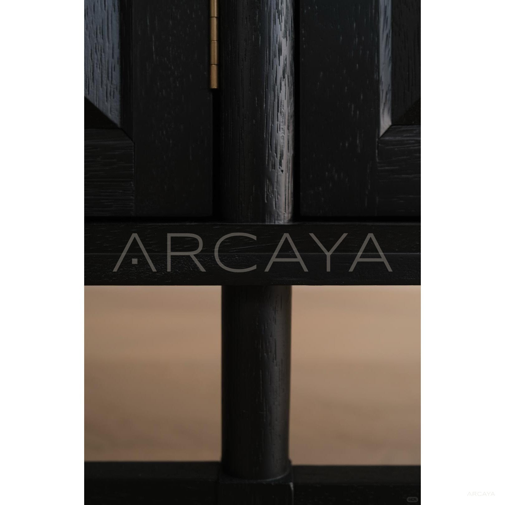 Grid Relief Four Door Cabinet - scene