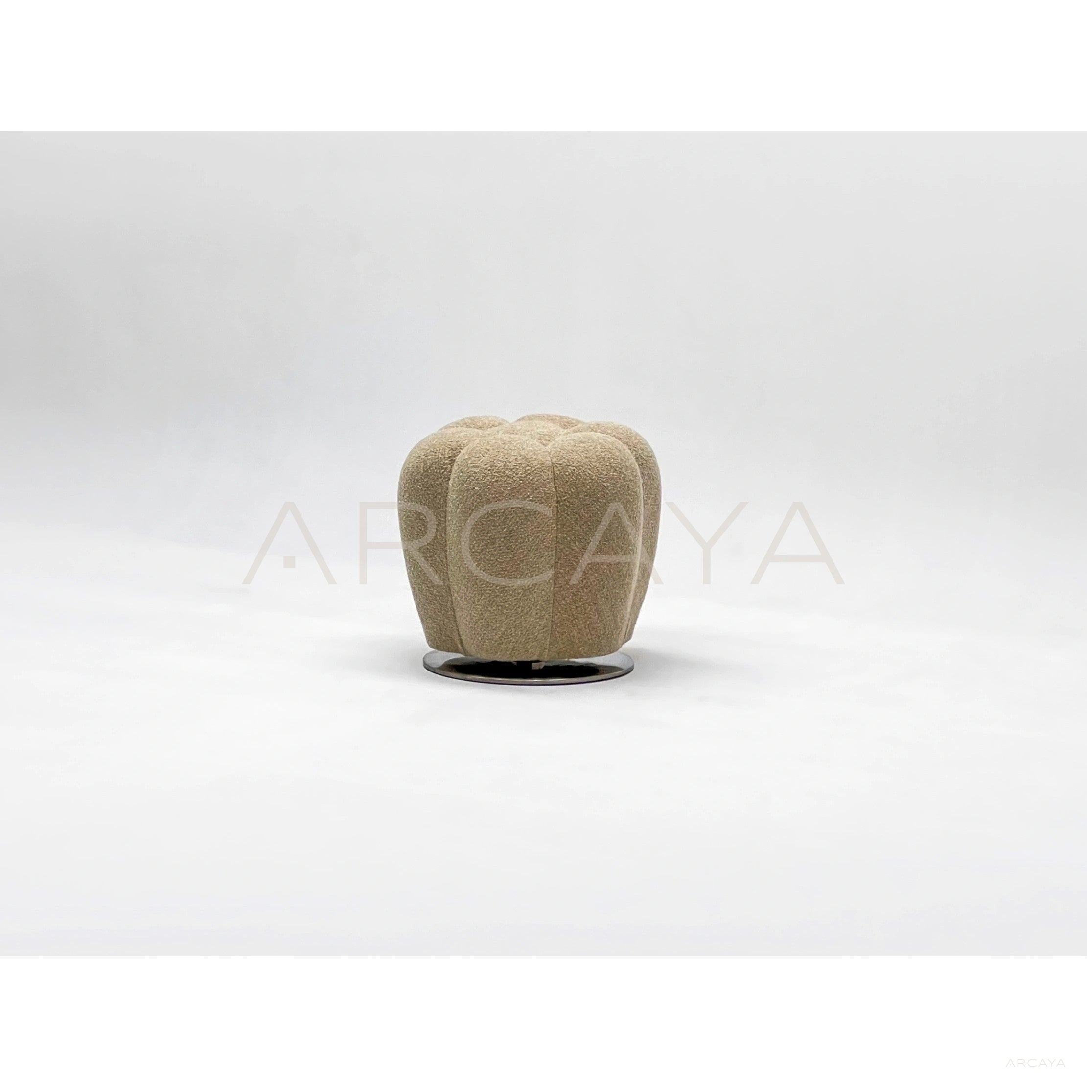 Pumpkin Sofa Stool - scene