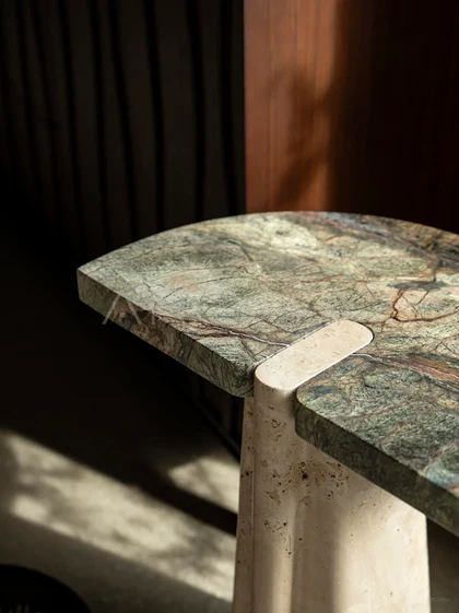 Linden Mist Side Table - product view 07