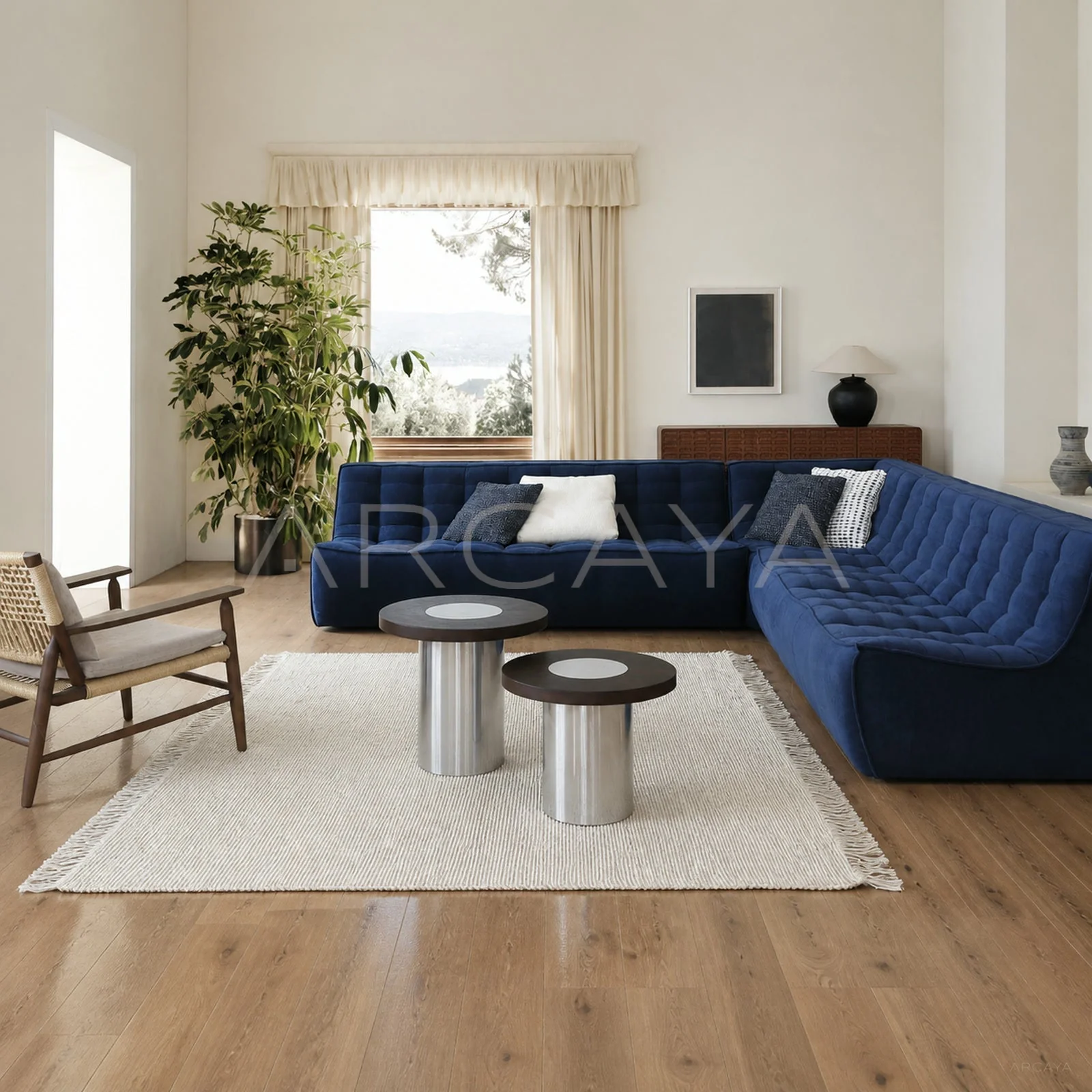 Bria Dune Coffee Table - front view 01