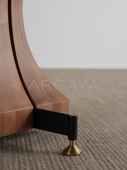 Enna Estate Dining Table - front view 16