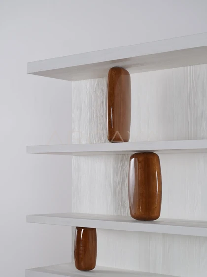 Elodie Shore Bookcase - front view 20