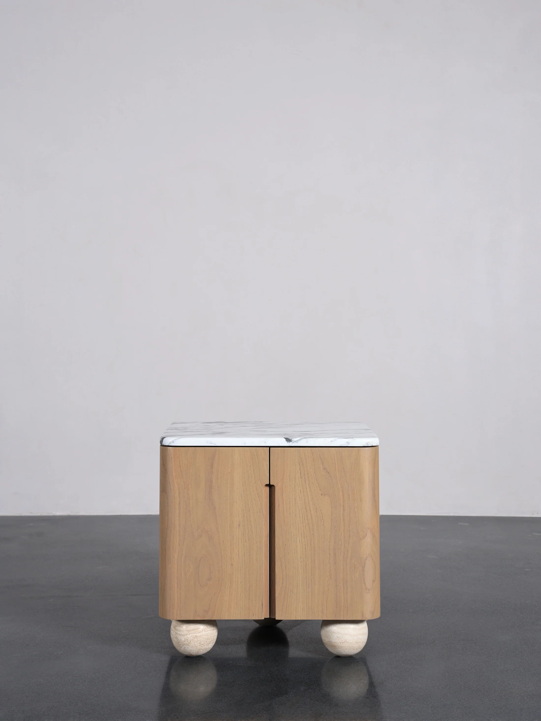Selene Crest Cabinet in a finished interior.