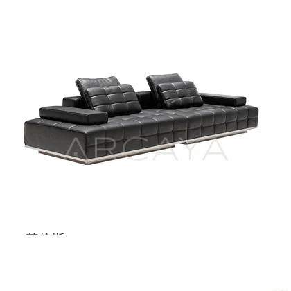 Petra Estate Straight Sofa - product view on a white background 04