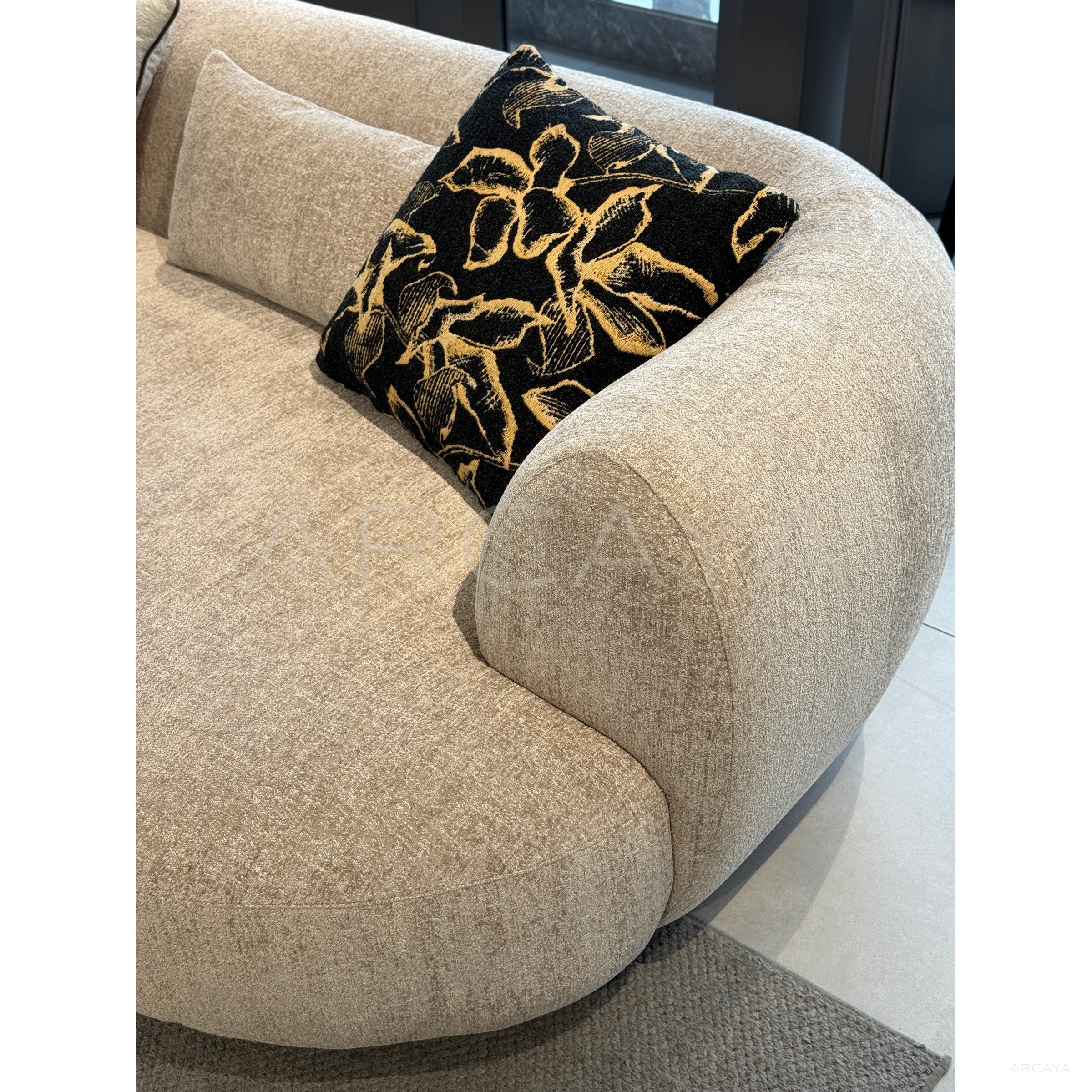 Wide Living Room Sofa 2 - scene