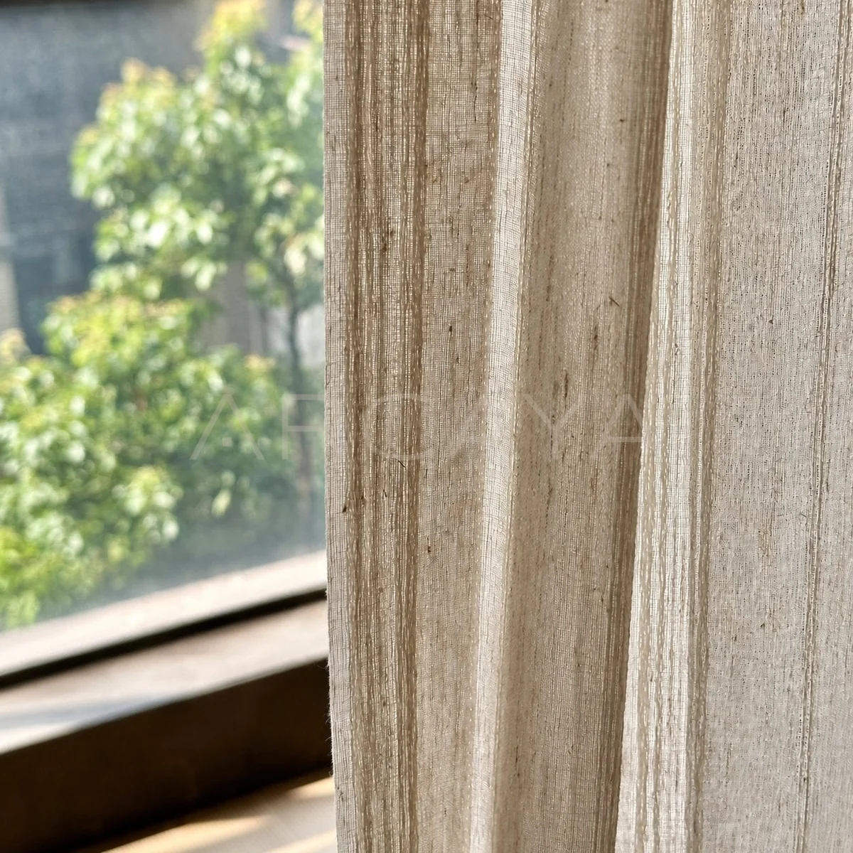 Fawn Oak Curtain Panel