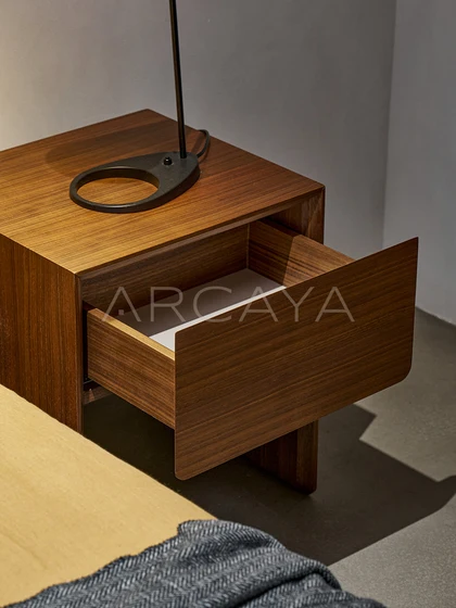 Riva Lumi Nightstand - front view 04