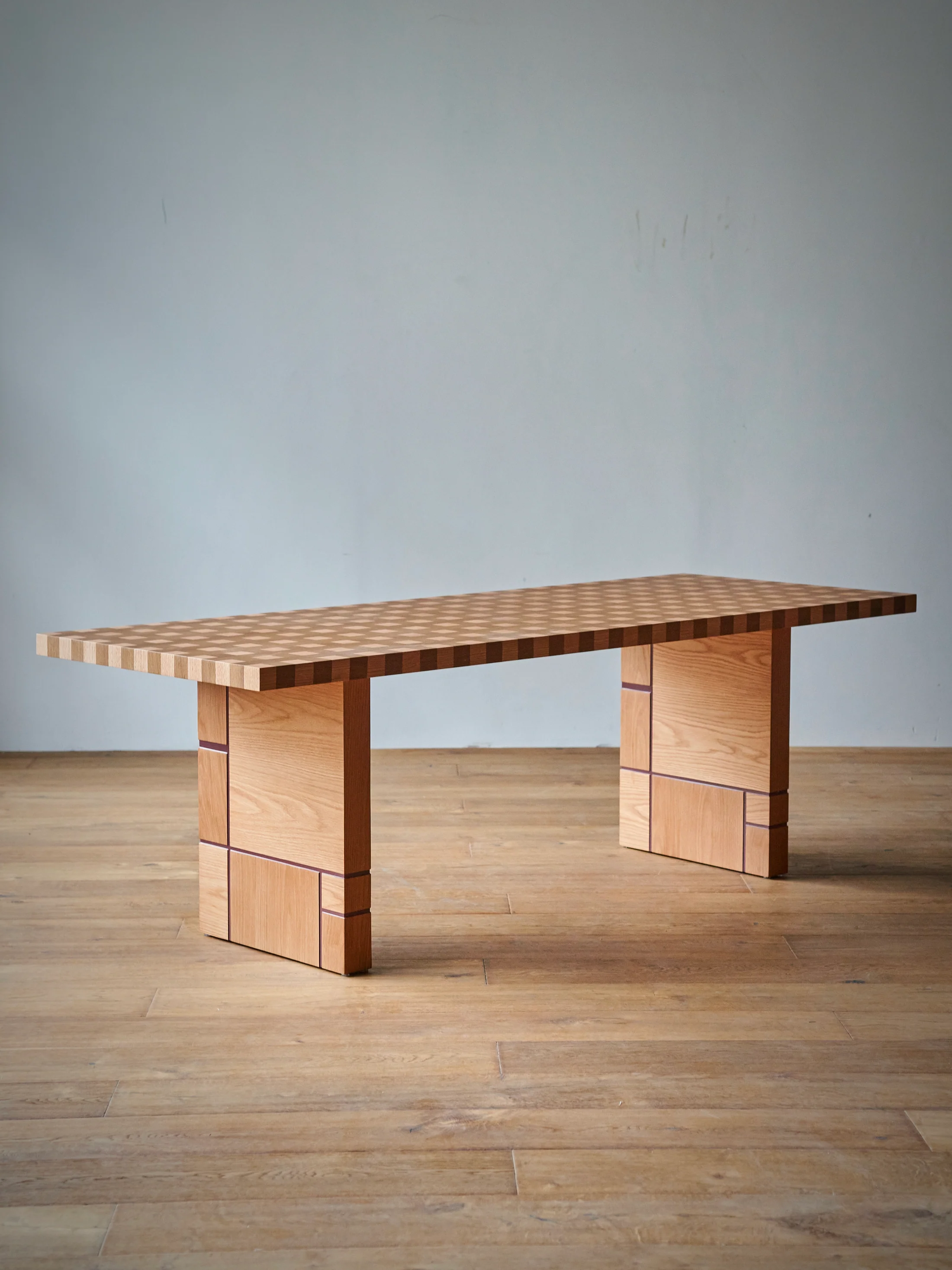 Fawn Crest Dining Table in a finished interior.