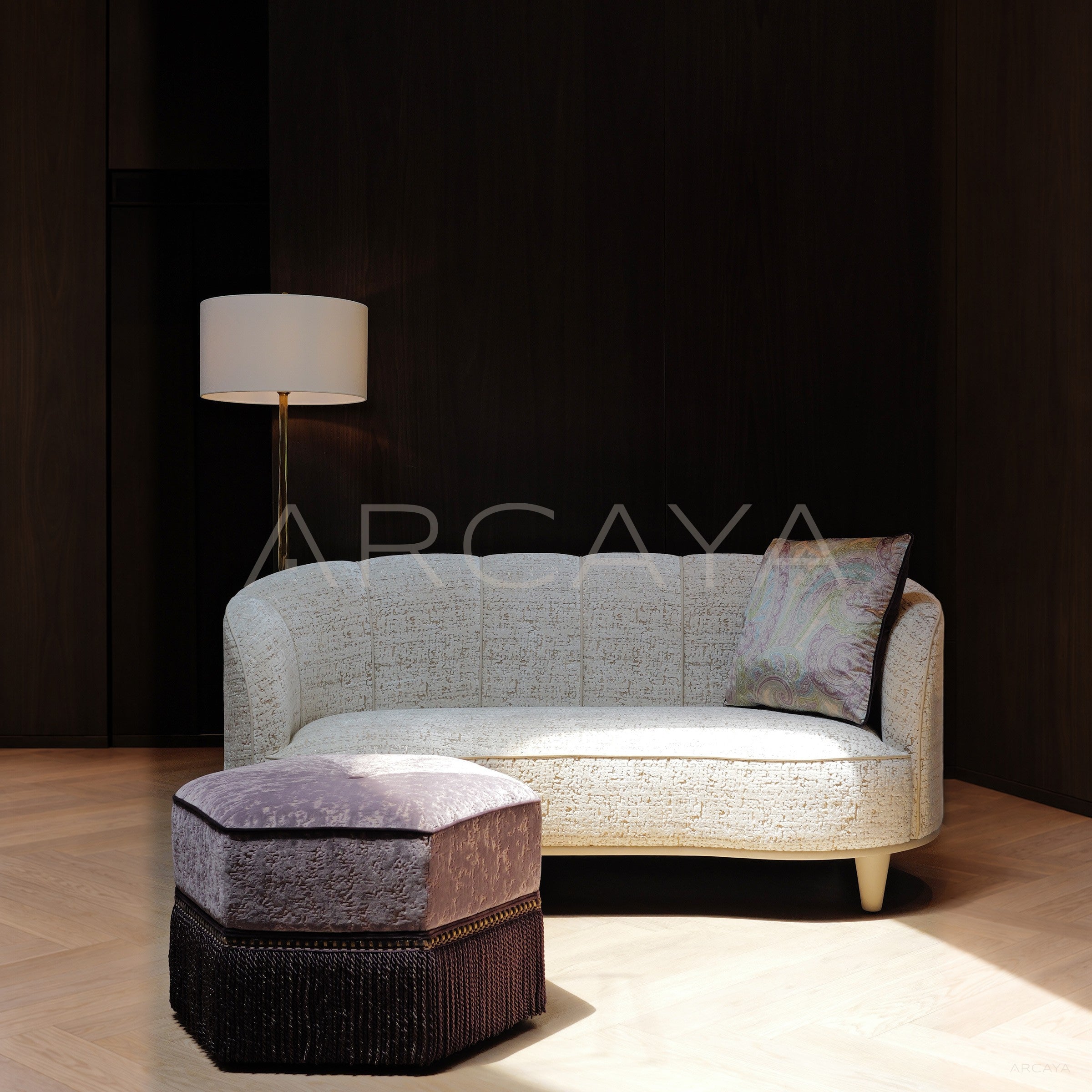 Textured Art Lounge Sofa