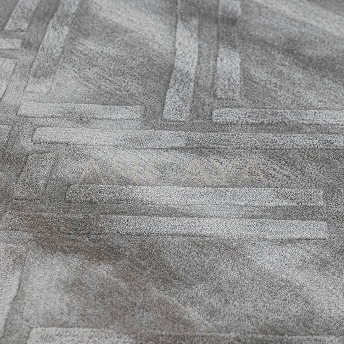 Brick Pattern Red Rug - scene