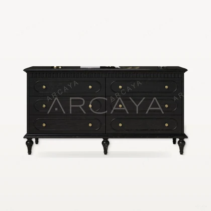 Alice Six-Drawer Dresser — view 01