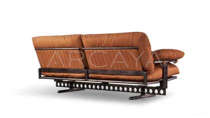 Isla Oak Straight Sofa - product view 02