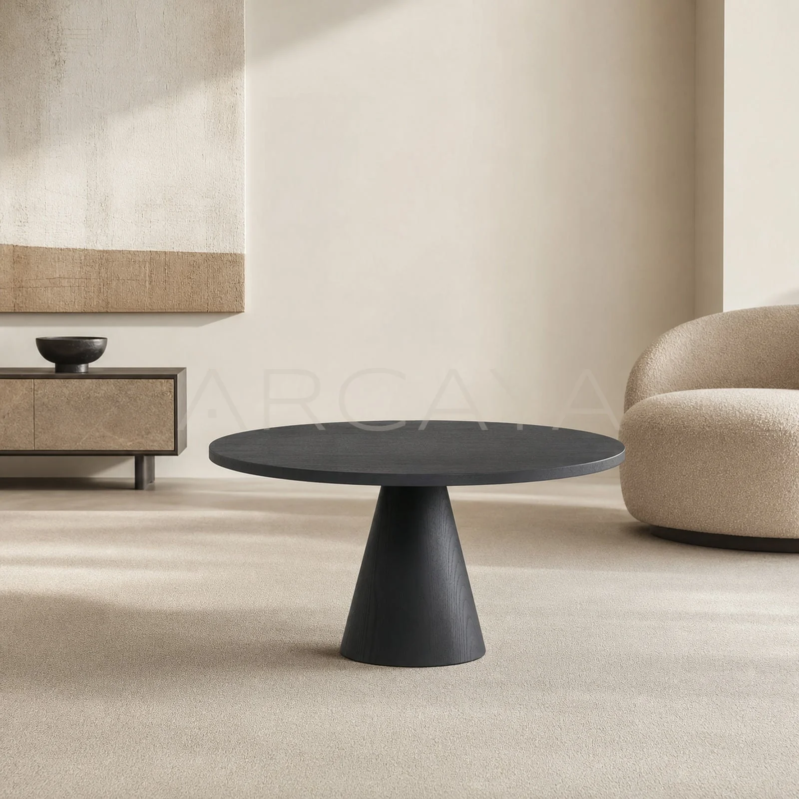 Bellamy Blanc Coffee Table - front view 01