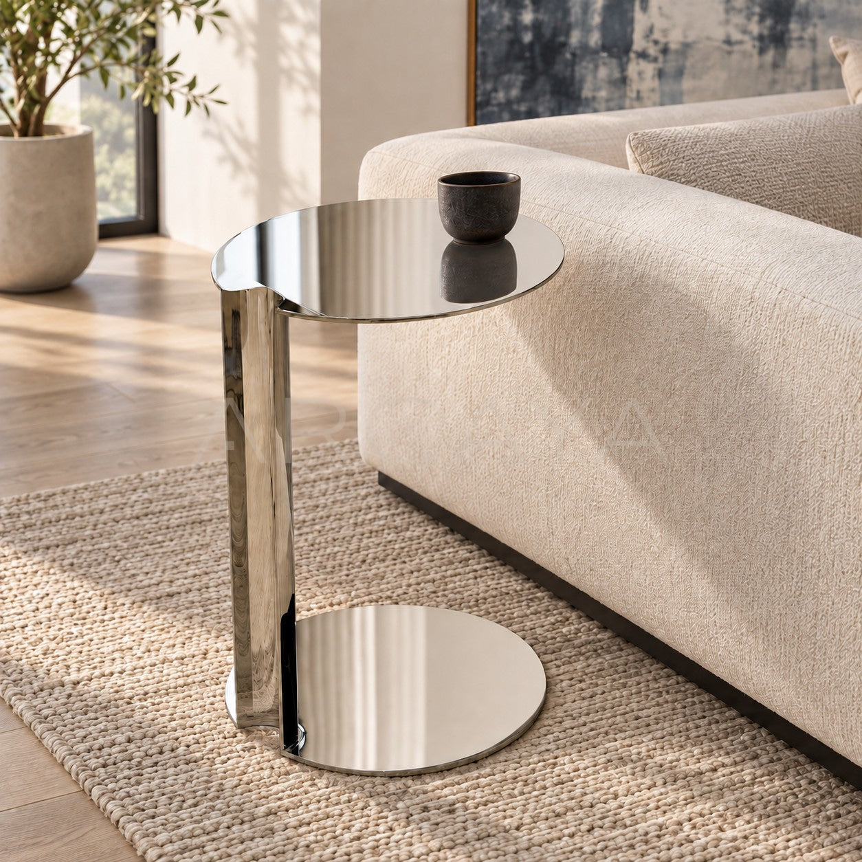 Lawrence Sofa Matching Side Table
