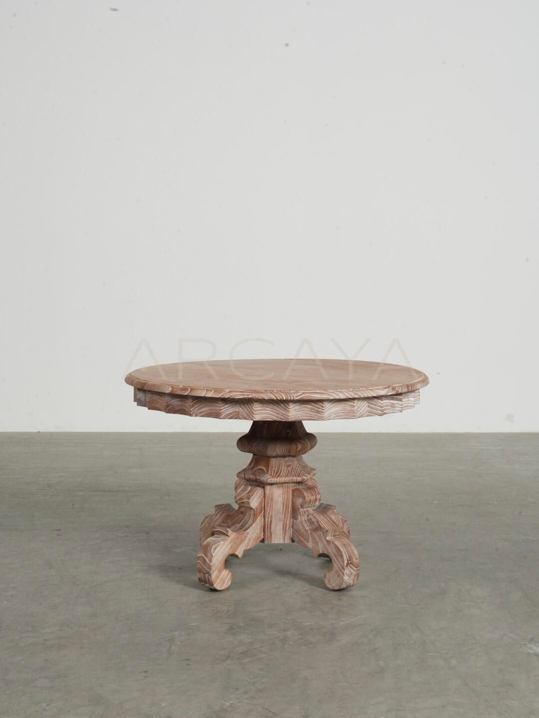 Wabi Sabi Distressed Side Table - scene