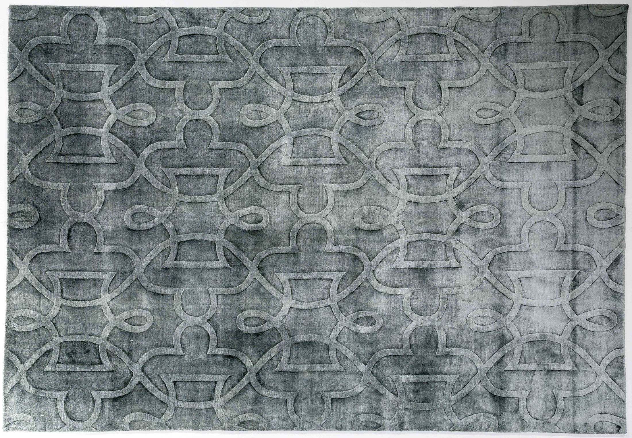 Teana Dawn Area Rug in a finished interior.