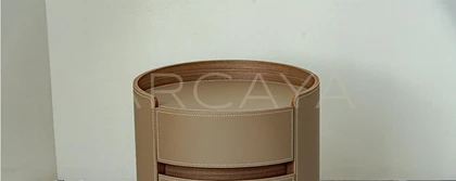 Orla Arc Nightstand - front view 03