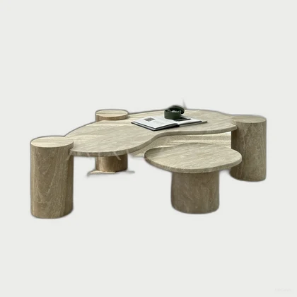 Elara House Decorative Object — neutral background 01