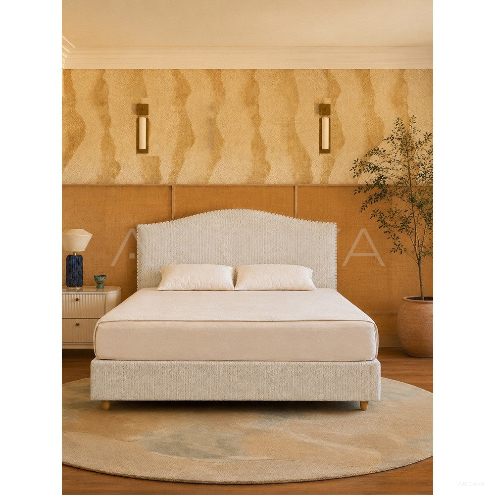 Vintage Master Bedroom Bed - scene