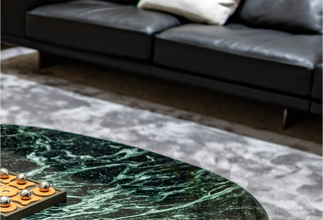 A00173 Coffee Table in a finished interior.